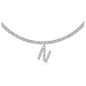 Europe And America Creative Decorative Diamond Letters Necklace Fashion Jewelry