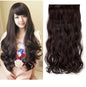 One Piece Hairpiece Clip Long Curly Hair Extension