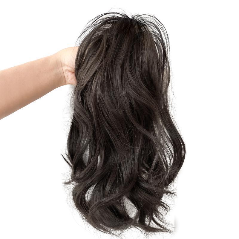 Wig Women's Long Hair Light Without Draping Grip