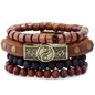 Fashion Beaded Leather Bracelets And Bracelets