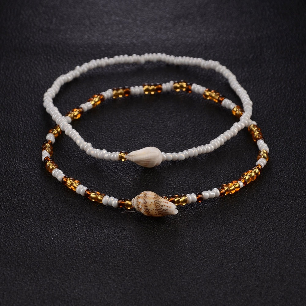 Shell anklet