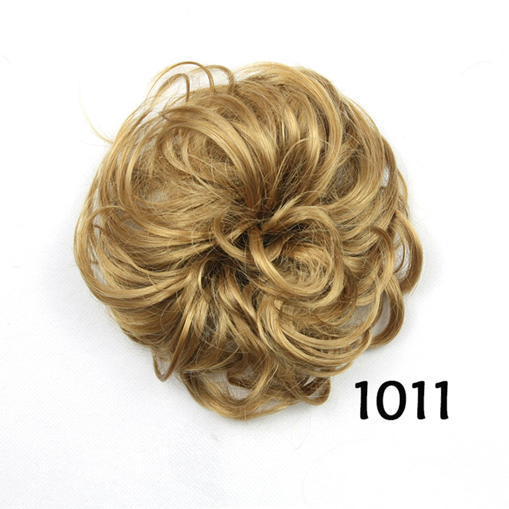 Fashion Hair Ring High Temperature Silk Headdress Hair Band Wig