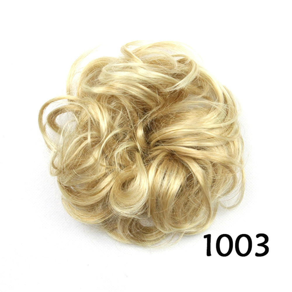 Fashion Hair Ring High Temperature Silk Headdress Hair Band Wig