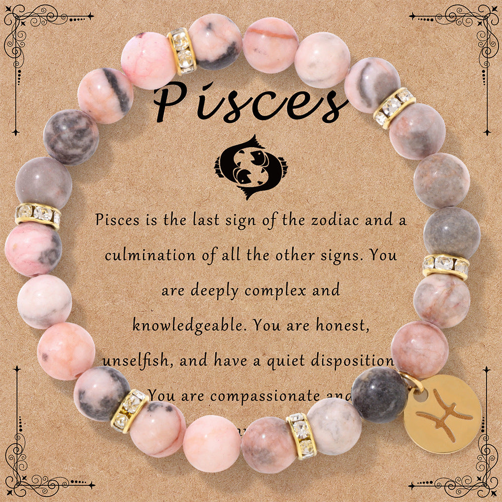 Fashion Personality New Twelve Constellations Bracelets