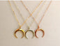 Bohemian Double Necklace Gold Plated Ladies Clavicle Necklace