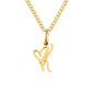 New 26 Letter Necklace Versatile Personality Necklace Pendant