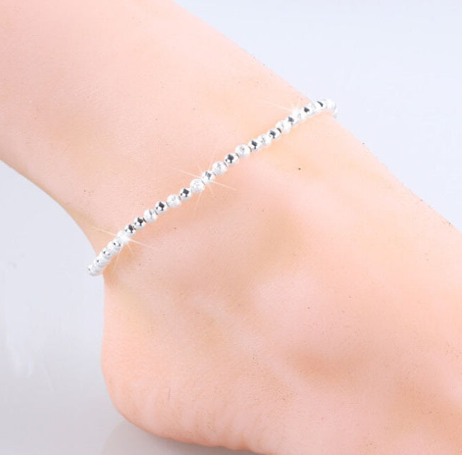 Retro star anklet