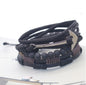 Fashion Beaded Leather Bracelets And Bracelets