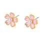 Fashion Earrings Flower Sweet And Gentle