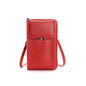 Fashion Large Capacity Mobile Phone Bags Women Small Zipper Crossbody Shoulder Bag Long Wallet