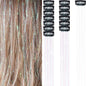 6-piece Laser Gold Wire BB Clip Single Card Wig Set