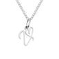 New 26 Letter Necklace Versatile Personality Necklace Pendant