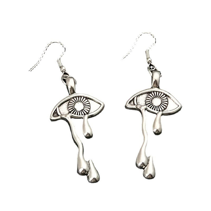 Personality Retro Alloy Pendant Ear Rings