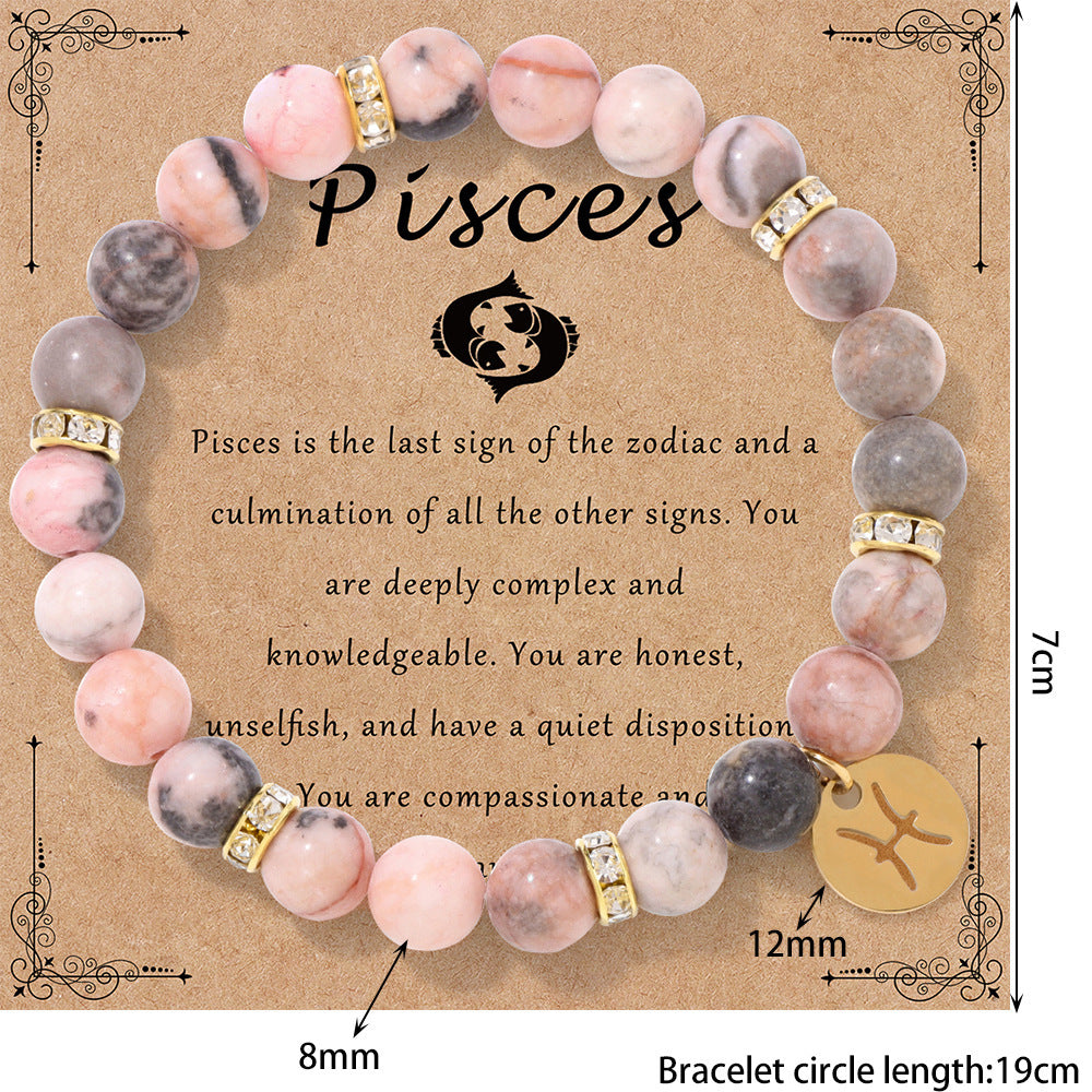 Fashion Personality New Twelve Constellations Bracelets