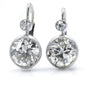 Simple Classy And All-matching Round Zircon Women's Earrings