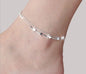 Retro star anklet