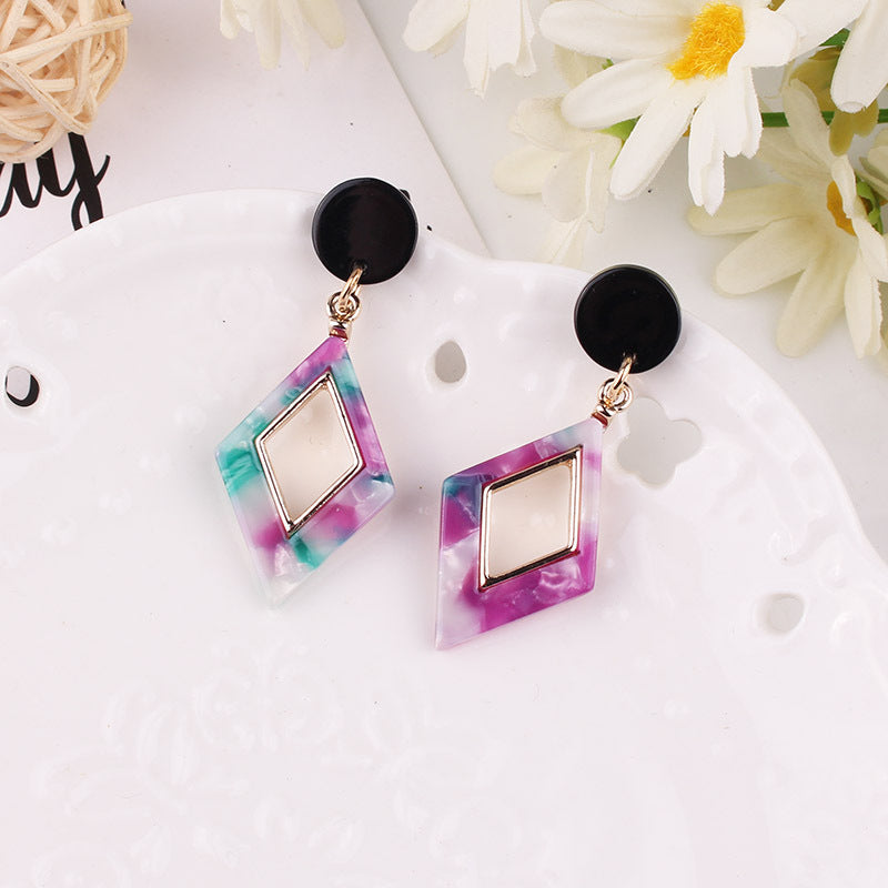 Fashion Simple And Fresh Style Personalized Earrings