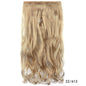 One Piece Hairpiece Clip Long Curly Hair Extension