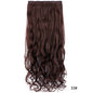 One Piece Hairpiece Clip Long Curly Hair Extension