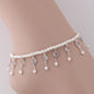 Pearl tassel anklet