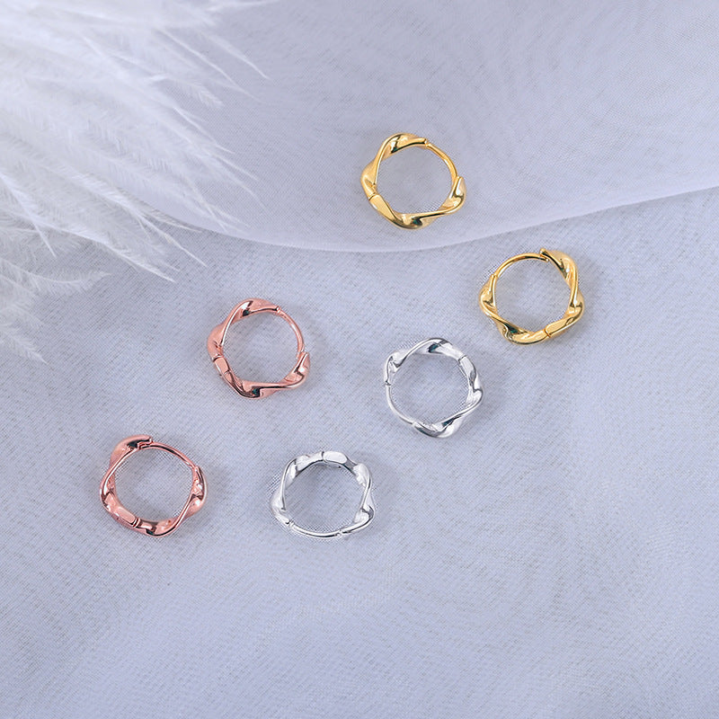 Mobius Strip Ear Clip Cold Wind High Sense Rings