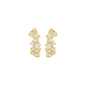 European And American Luxury Zircon Stud Earrings