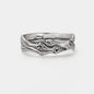 Marcasite Ins Trendy Single Men's Ring