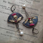 New Chinese Style Tassel Pearl Fan Eardrops