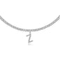 Europe And America Creative Decorative Diamond Letters Necklace Fashion Jewelry