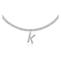 Europe And America Creative Decorative Diamond Letters Necklace Fashion Jewelry