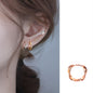 Mobius Strip Ear Clip Cold Wind High Sense Rings