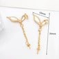 Women's White Shell Pendant Ear Rings