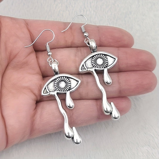 Personality Retro Alloy Pendant Ear Rings