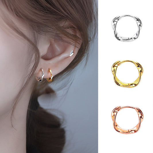 Mobius Strip Ear Clip Cold Wind High Sense Rings