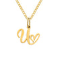 New 26 Letter Necklace Versatile Personality Necklace Pendant