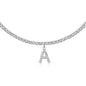 Europe And America Creative Decorative Diamond Letters Necklace Fashion Jewelry