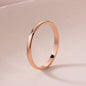 Simple Stylish Glossy Ring Simple Bracelet